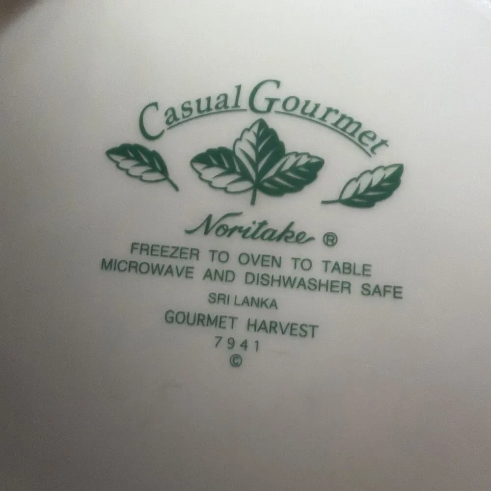 Noritake China ROYAL ORCHARD Pattern #9416 Salad Dessert Plates Lot of 12